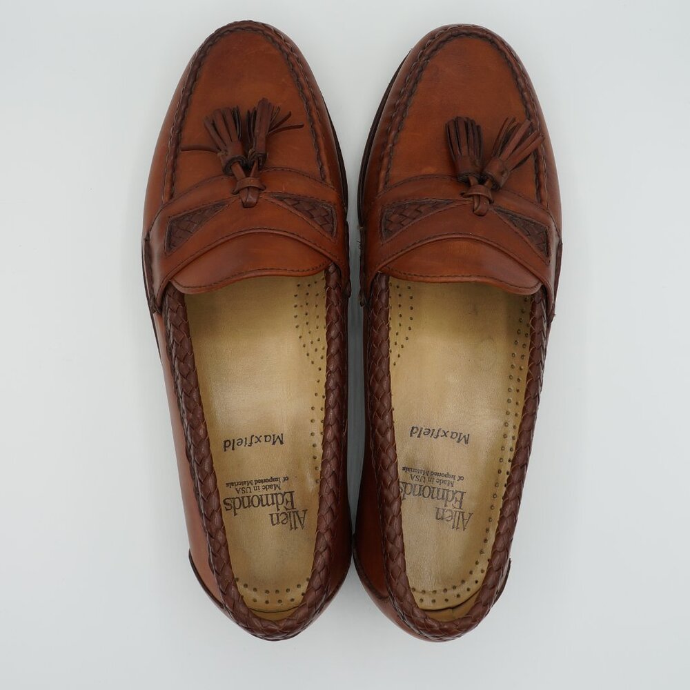 Allen Edmonds Maxfield Slip On Loafers Men's Size 8.5D - Picture 8 of 10